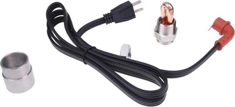 Chamixx 32mm 400W 120V Frost Plug Heater Tractor Engine Block Heater Cord Set 70000-00297 70000-92500 Compatible with Kubota K KX L Grand L M U Series Tractors 03 Series Engines - Image 5